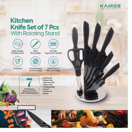 KITCHEN KNIFE SET OF 7PCS