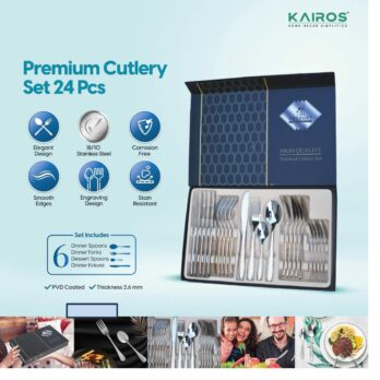 PREMIUM CUTLERY SET OF 24PCS