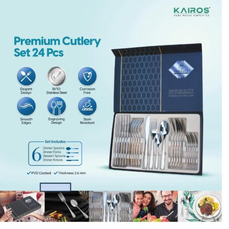 PREMIUM CUTLERY SET OF 24PCS