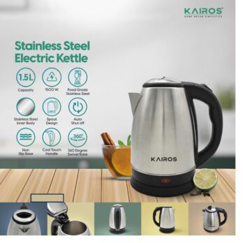 STAINLESS STEEL ELECTRIC KETTLE