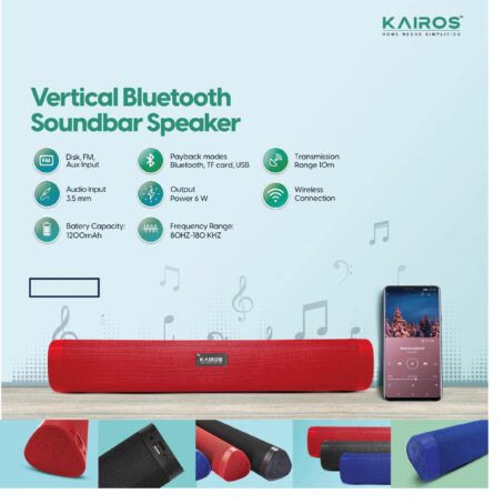 VERTICAL BLUETOOTH SOUNDBAR SPEAKER