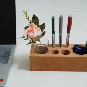 CORK STATIONERY ORGANIZER