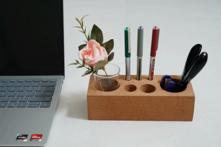 CORK STATIONERY ORGANIZER