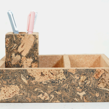 CORK MULTI-COMPARTMENT ORGANIZER