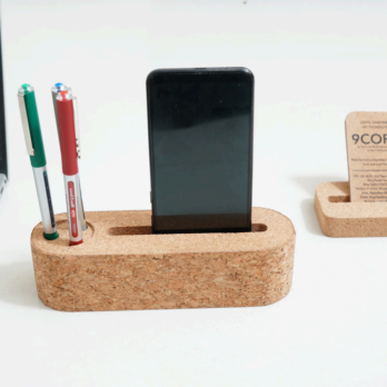 CORK PEN & MOBILE HOLDER