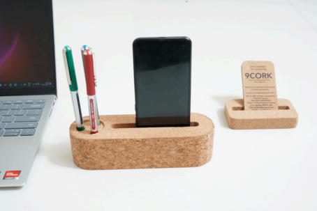 CORK PEN & MOBILE HOLDER