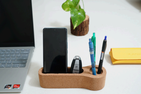 CORK PEN & CARD HOLDER